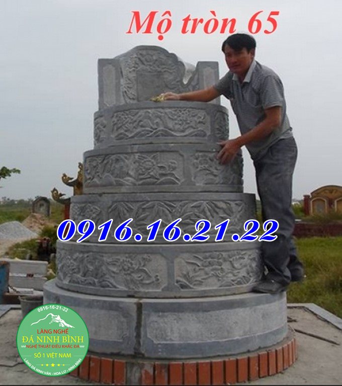 Mộ xây tròn 65 Mộ xây tròn 65
