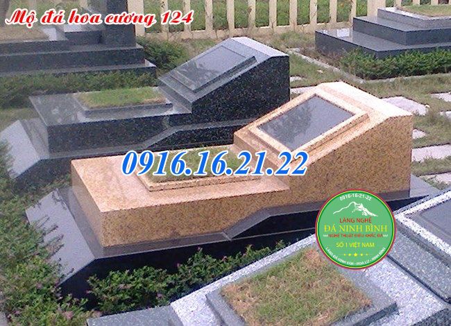 Bia mộ đá hoa cương 