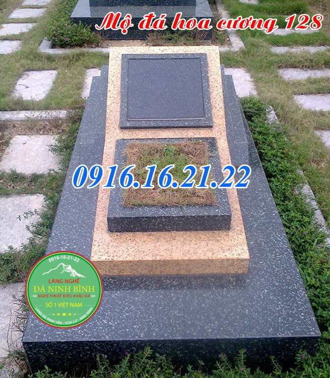 Bia mộ đá hoa cương 128 Bia mộ đá hoa cương