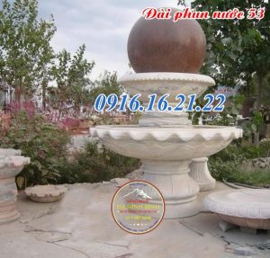 Địa chỉ bán đài phun nước phong thủy sân vườn bằng đá đẹp