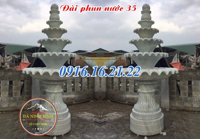 Mẫu đài phun nước bằng đá cẩm thạch