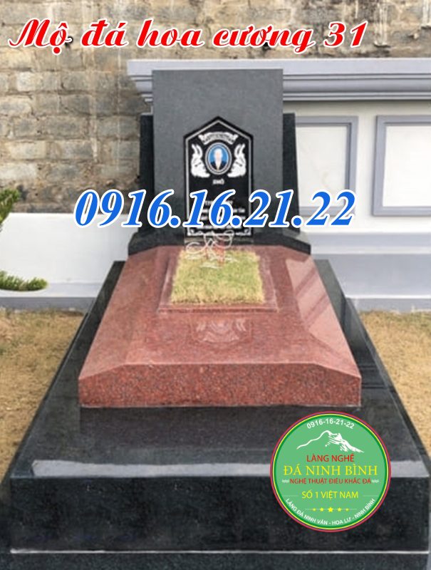 Mộ đá hoa cương đẹp 