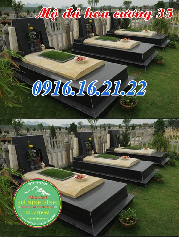 Mộ đá hoa cương đẹp 
