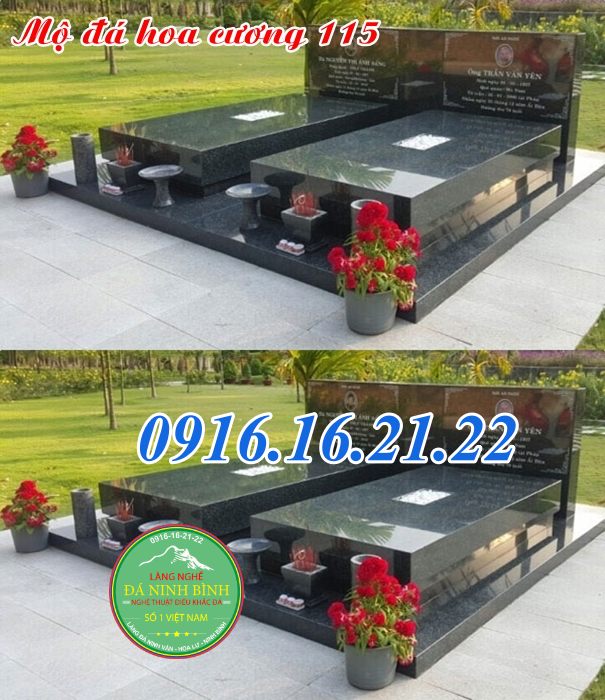 Mộ đôi đá hoa cương 115 Mộ đôi đá hoa cương