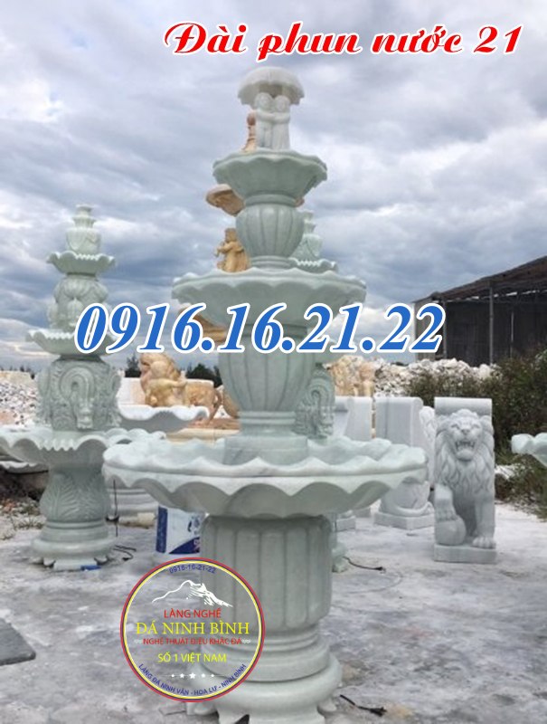 Thiết kế đài phun nước mang lại tài lộc cho gia chủ