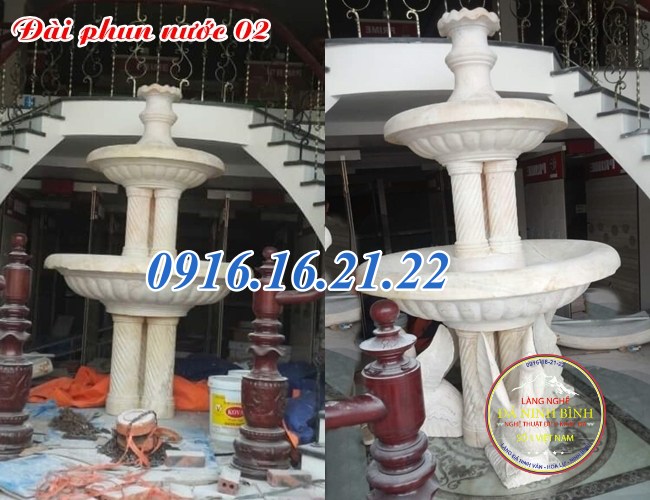 Đài phun nước tượng trưng cho mệnh thủy 02