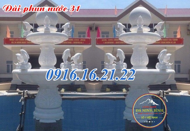 Đài phun nước tượng trưng cho mệnh thủy