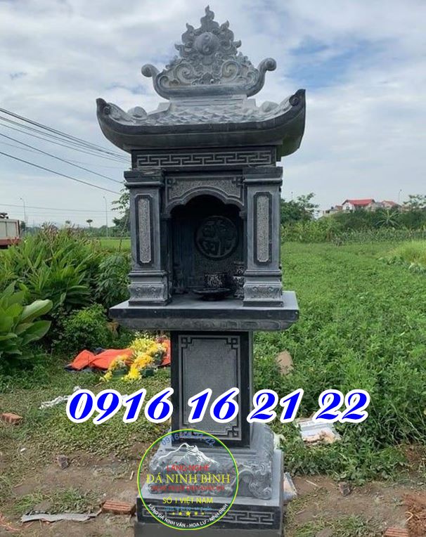 Bàn thờ thiên bằng đá đẹp kích thước chuẩn phong thủy