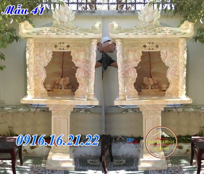 Bàn thờ thiên bằng đá đẹp
