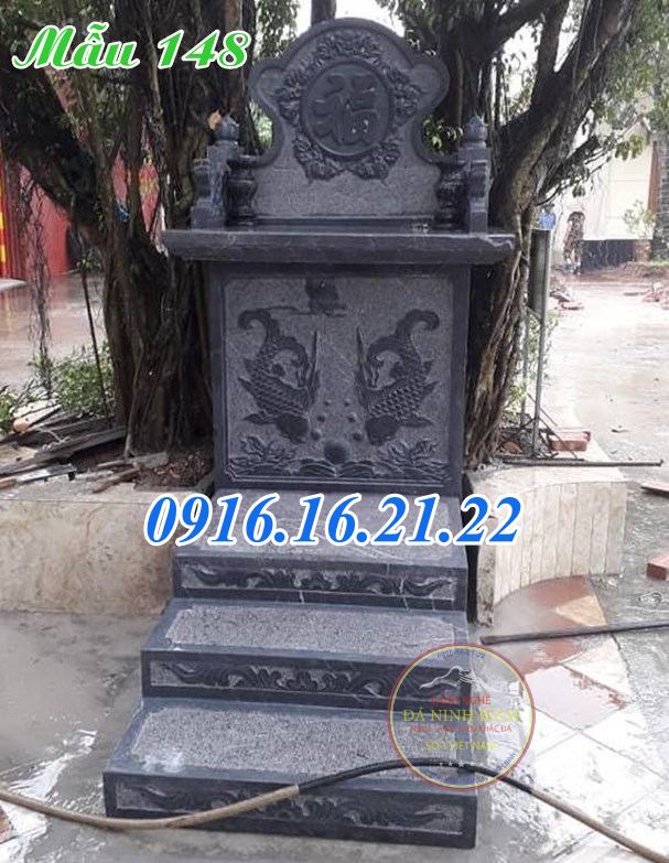 Bàn thờ thiên bằng đá kích thước bàn thờ thiên