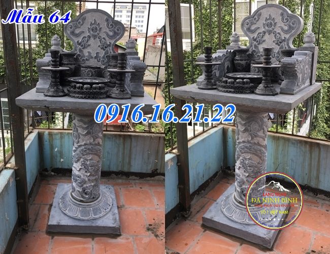 Bàn thờ thiên bằng đá