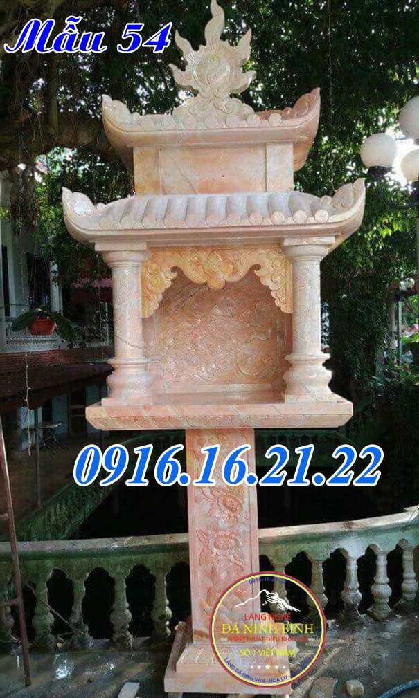 Cây hương ngoài trời thờ thiên địa 54