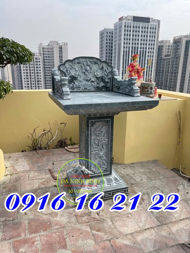 Cây hương thờ Mẫu Cửu bằng đá Cây hương thờ Mẫu Cửu bằng đá