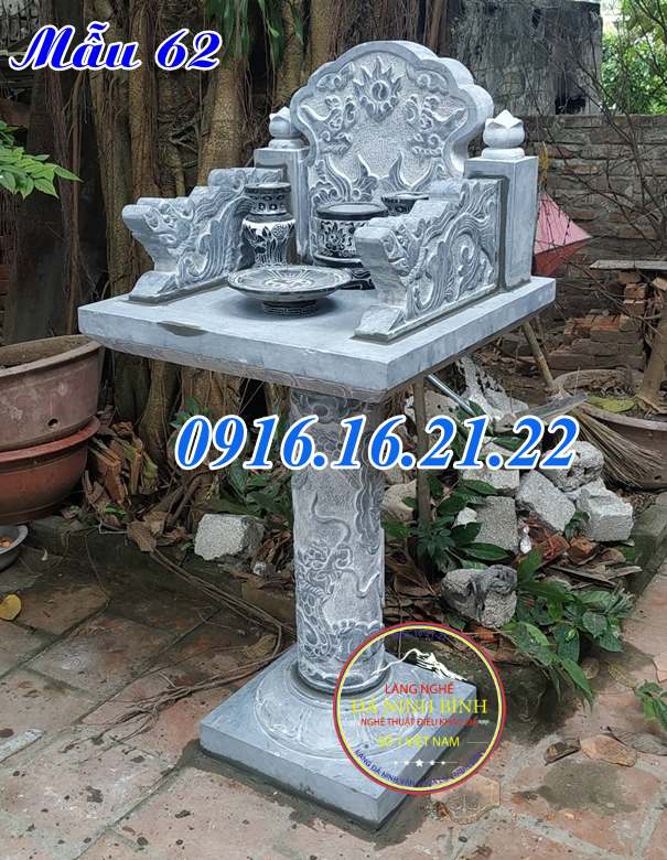 Mẫu bàn thờ ngoài trời 62 Mẫu bàn thờ ngoài trời 62
