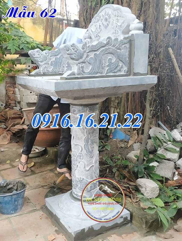 Mẫu bàn thờ ngoài trời đẹp 62 Mẫu bàn thờ ngoài trời đẹp 62