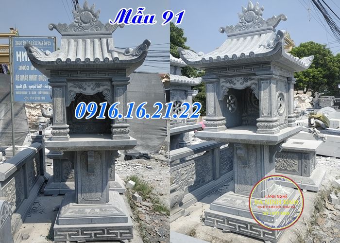 Mẫu bàn thờ thiên kích thước bàn thờ thiên bằng đá