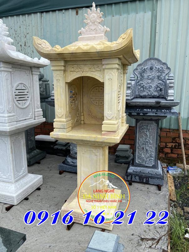 Mẫu cây hương đá miếu thờ Thần Sông Thần Biển tại Bình Định