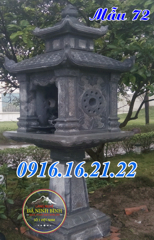 Mẫu cây hương đá thờ tại công ty đẹp 72