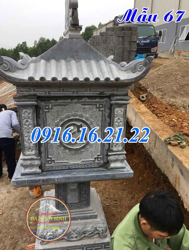 Mẫu cây hương đá thờ tại nhà riêng đẹp 67