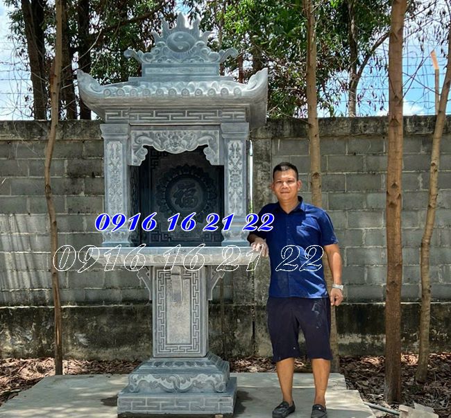Mẫu miếu đá thờ thần linh thổ địa 03 Mẫu miếu đá thờ thần linh thổ địa 03