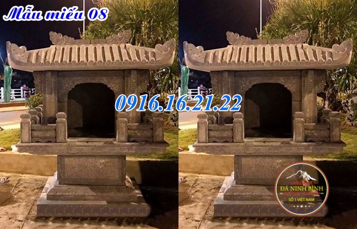 Mẫu miếu quan âm bằng đá 08