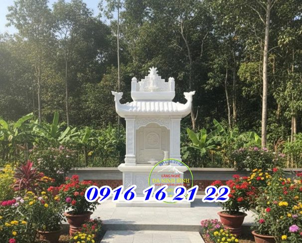 Mẫu miếu thờ ngoài trời bằng đá - Miếu quan âm thờ ngoài trời bằng đá tại nhà đẹp nhất