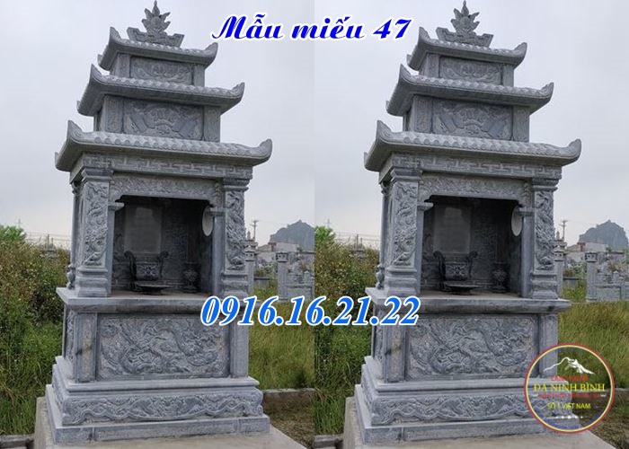Mẫu miếu thổ thần bằng đá 47 Mẫu miếu thổ thần bằng đá 47