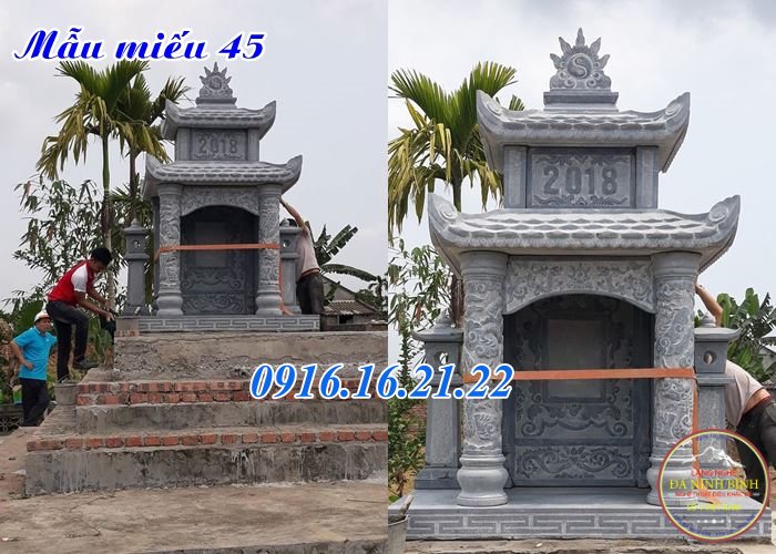Mẫu miếu thờ thần linh thiết kế đẹp 45