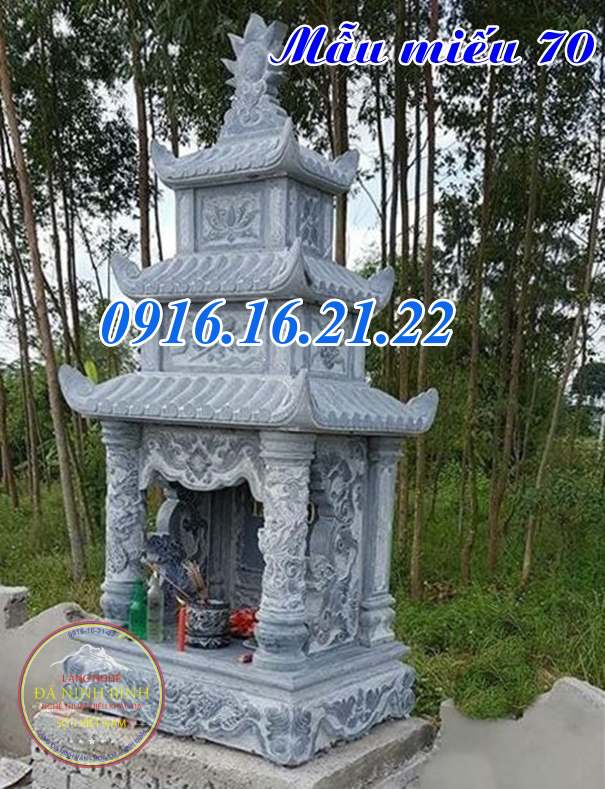 Mẫu những ngôi miếu thờ thần linh bằng đá 70 Mẫu những ngôi miếu thờ thần linh bằng đá 70