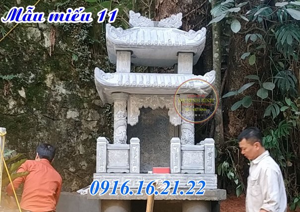 Mẫu trang thờ phật bằng đá 11