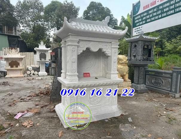 Mẫu trang thờ tại Sài Gòn bằng đá thờ ngoài trời 41