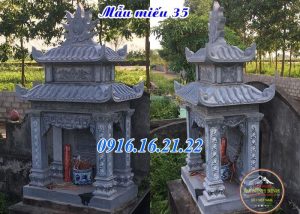 Miếu ông hổ miếu thờ quan ngũ hổ tại nhà bằng đá đẹp 35