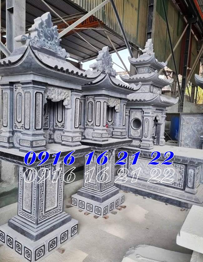 Miếu thờ bằng đá một mái Miếu thờ bằng đá một mái