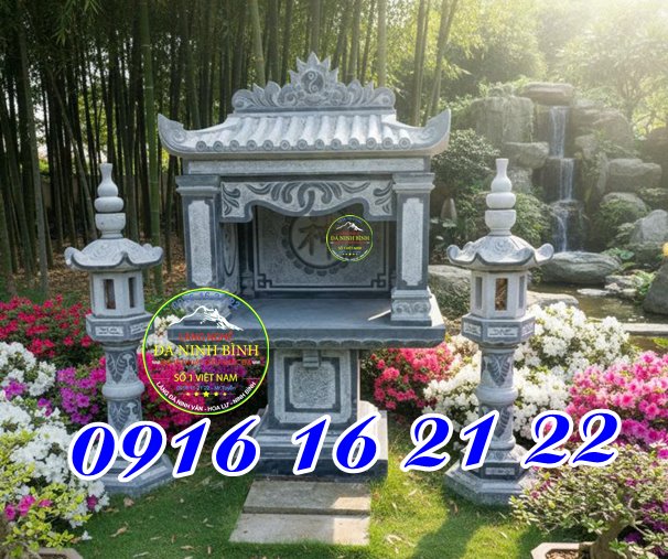 Miếu thờ ngoài trời thờ Quan Âm giá rẻ - Miếu quan âm thờ ngoài trời bằng đá tại nhà đẹp nhất