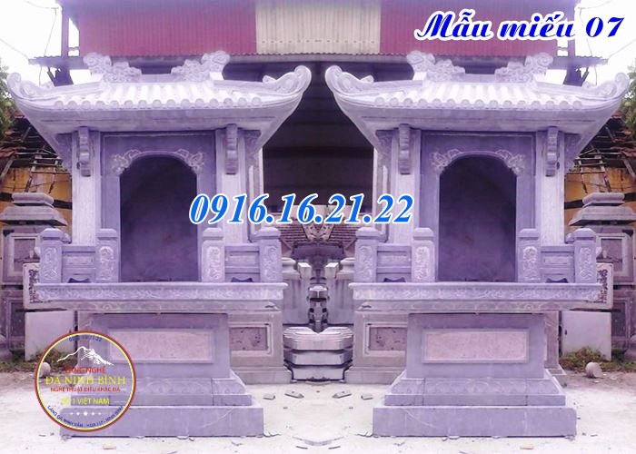 Miếu thờ quan âm ngoài trời bằng đá đẹp