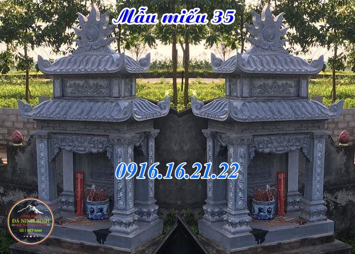Miếu thờ thần linh đẹp chế tác tại ninh bình 35