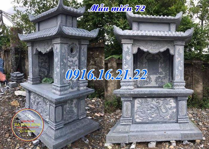 Miếu thờ thần linh đẹp chế tác tại ninh bình