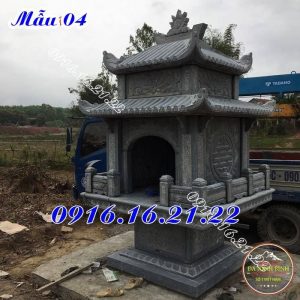 Miếu thờ thần linh miếu thờ thổ thần đẹp bằng đá tại quảng ninh 04