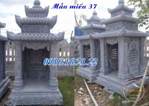 Miếu thờ thần linh thổ thần bằng đá 37