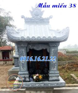 Miếu thờ thần linh thổ thần bằng đá 38