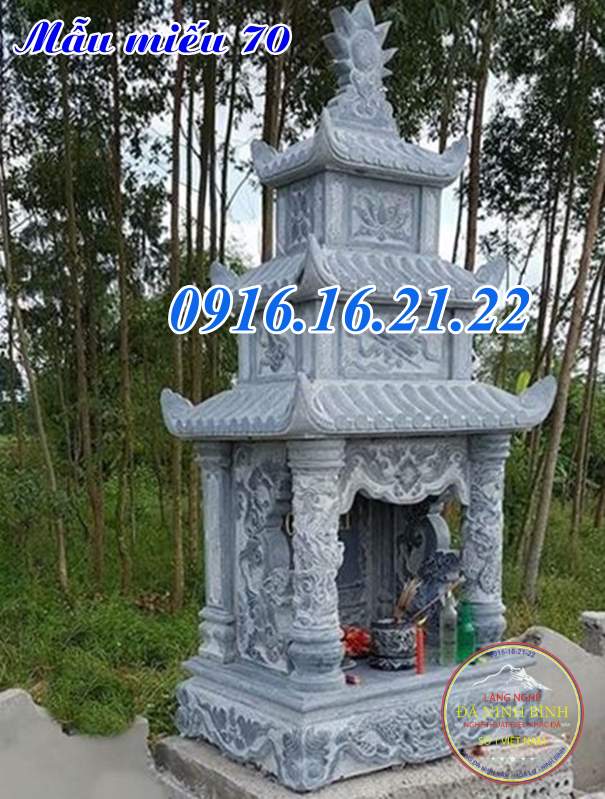 Miếu thờ thổ thần thờ đất bằng đá đẹp nhất giá rẻ 70