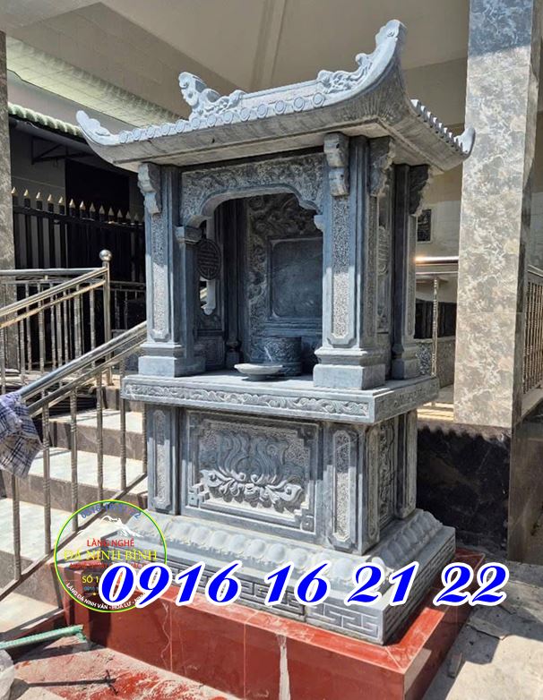 Những mẫu miếu thờ thành hoàng thờ thần linh bằng đá đẹp được ưa chuộng
