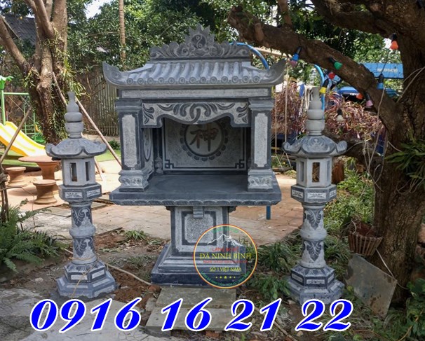 Trang thờ đá một mái tại Nam Bộ