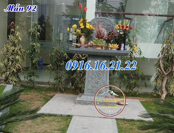 Trang thờ đẹp thờ ông thổ thần 92 Trang thờ đẹp thờ ông thổ thần 92