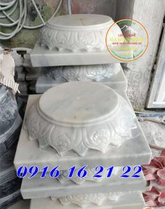 Các mẫu tảng đá kê chân cột nhà bằng đá giá rẻ đẹp phổ biến hiện nay