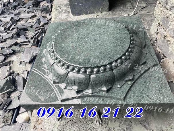 Mẫu chân tảng đá kê chân cột gỗ nhà thờ Mẫu chân tảng đá kê chân cột gỗ nhà thờ
