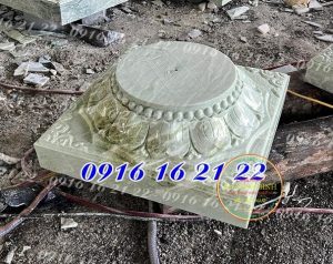 Chân tảng đá xanh ngọc kê chân cột nhà gỗ mới nhất năm 2025