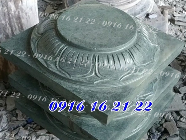 Chân tảng đá xanh rêu kê cột nhà gỗ tại Đăk Lăk Chân tảng đá xanh rêu kê cột nhà gỗ tại Đăk Lăk
