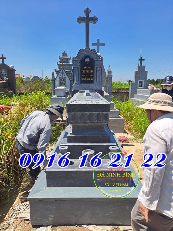 Bán mộ đá công giáo ở Hưng Yên mẫu đẹp giá chuẩn thi công trọn gói 89 Bán mộ đá công giáo ở Hưng Yên mẫu đẹp giá chuẩn thi công trọn gói 89