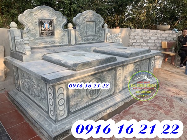 Bán mộ đá đôi ở Hưng Yên mẫu đẹp giá chuẩn thi công trọn gói 89 Bán mộ đá đôi ở Hưng Yên mẫu đẹp giá chuẩn thi công trọn gói 89